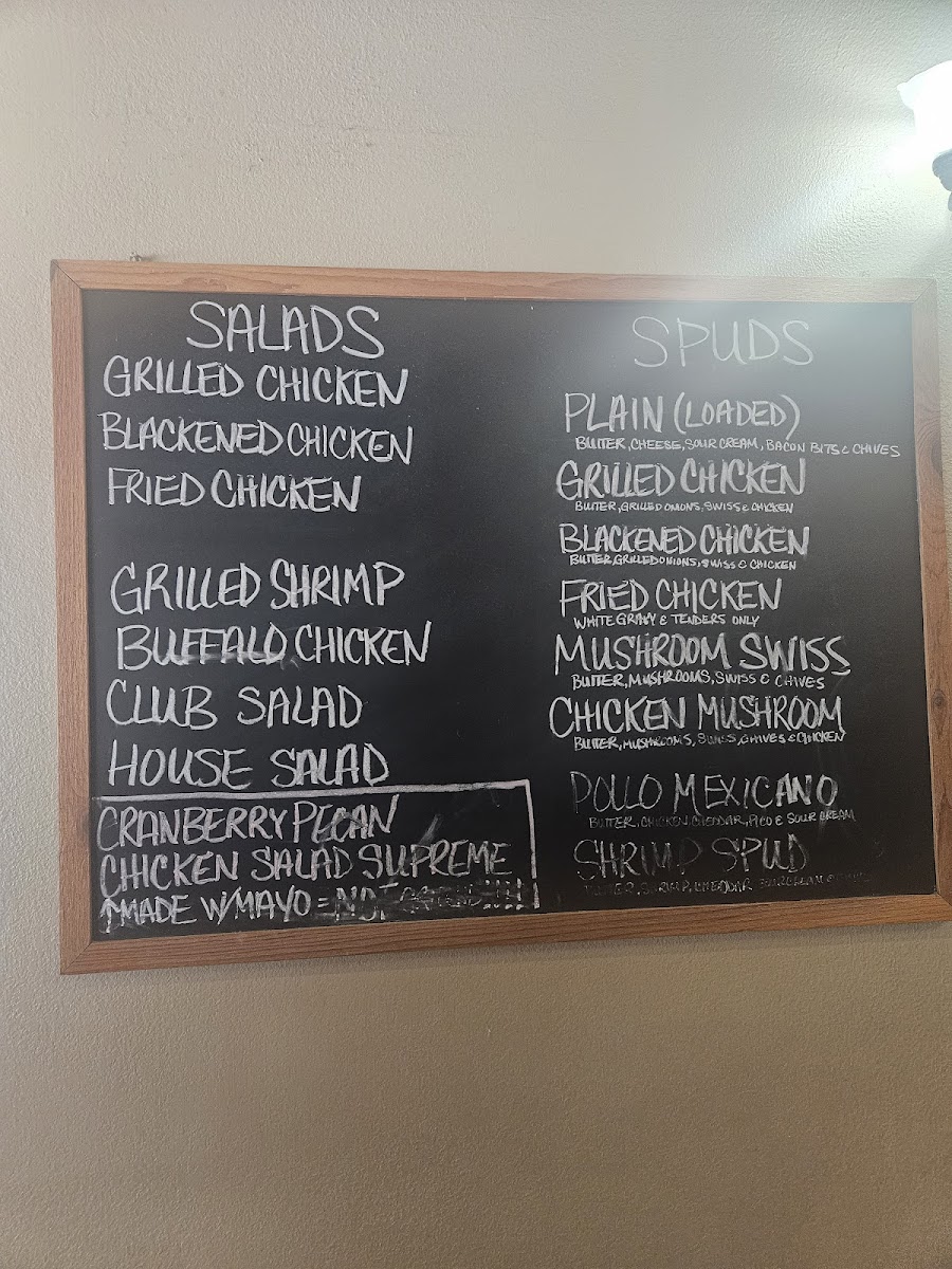 Jax Hamburgers Menu - Image 2